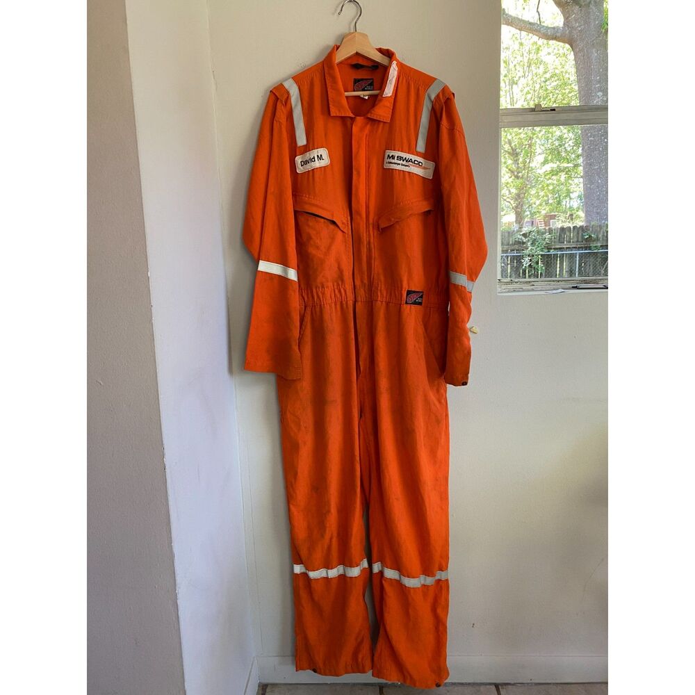 Red Wing FR Coveralls Mens 46R Westex Ultra Soft Reflective
